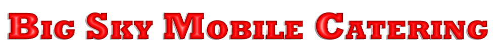 Big Sky Mobile Catering logo